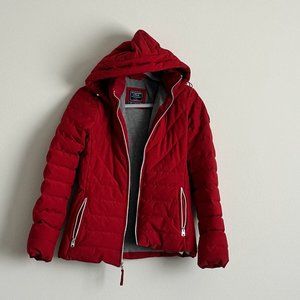 Abercrombie & Fitch red jacket for sale